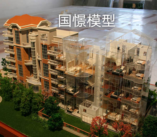 长兴县建筑模型